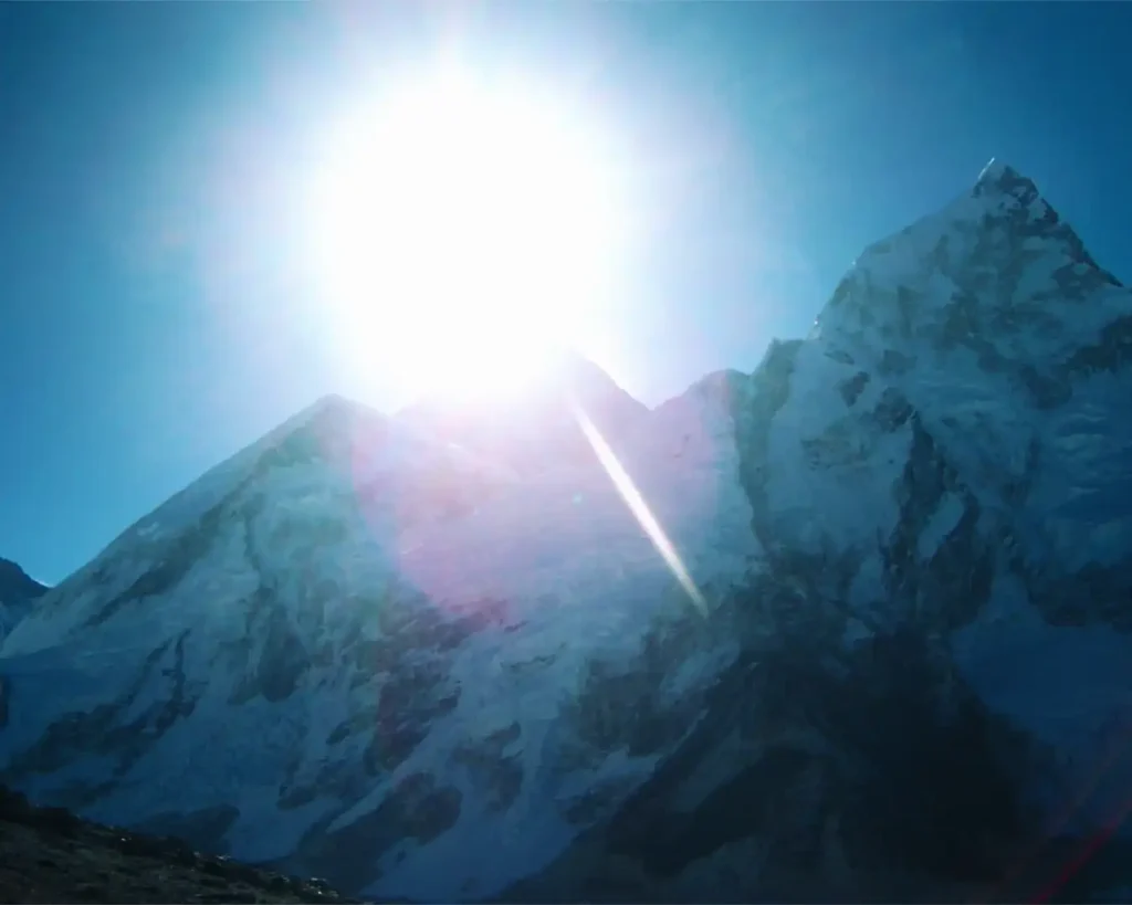 Sonnenaufgang über Everest